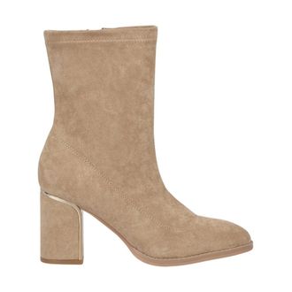 Alma En Pena Stivaletti Aderenti con Tacco Largo - - Shoes - Donna - Beige - 39 EU