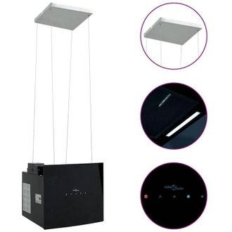 vidaXL vidaXL Cappa da Cucina a Isola con Sensore Tattile LCD Vetro Temperato