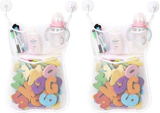 OEM Bolsas De Almacenamiento Para Juguetes De Ba&ntilde;o - Dise&ntilde;o De Malla - Organiza Y Clasifica Los Juguetes - Juego De 2 - Tipo B