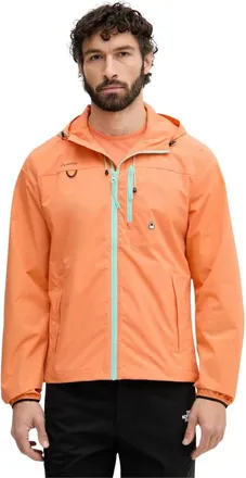 Benetton Polartec Technische Jas - Heren - Jassen - Oranje - Maat: 2XL Poliester
