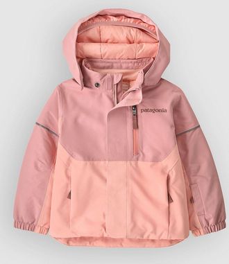 Patagonia Snow Pile Baby Kids Chaqueta rosado