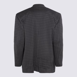 Balenciaga Mens Jackets Grey _ps Co Pa