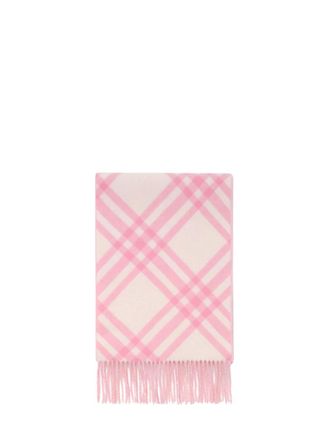 Burberry Pink Checks Scarf