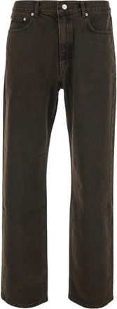 Dunst Jeans, Heren, Bruin, L, Katoen, Essential Loose Jeans