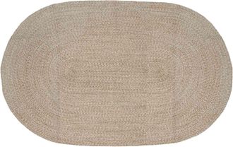vidaXL Alfombras De &Aacute;rea Blanco 152 X 245 Cm Yute Vidaxl