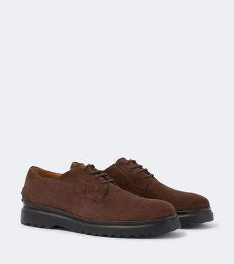 Tod's Suede lace-up shoes