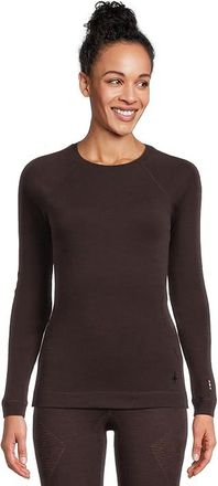 Smartwool Classic Thermal Merino Base Layer Crew Womens Clothing Mink Heather : XL
