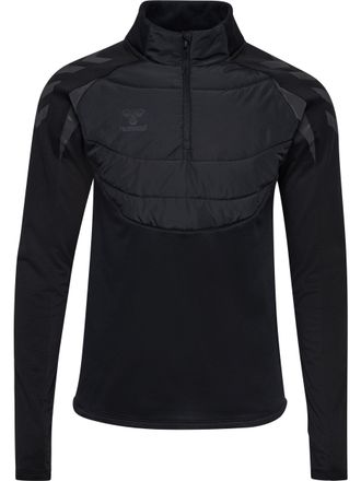 Hummel Trainingsshirt HUMMEL HMLBTC WINTER TRAINING HALF ZIP, Damen, Gr. XXL, schwarz, Obermaterial: 90% Polyester, 10% Elasthan, Shirts Trainingsshirt, f&uuml;r 