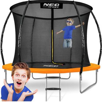 OEM Cama El&aacute;stica De Jard&iacute;n Perfilada De 312 Cm Con Red Interior Neo-sport