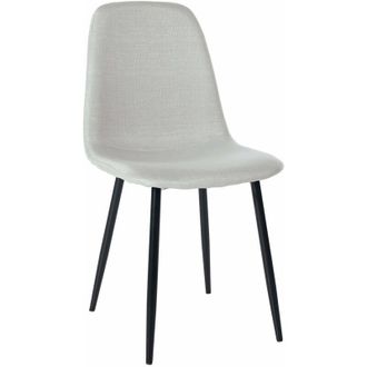 Clp Silla De Comedor Napier Crema Tela