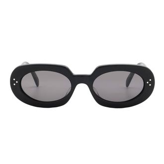 Celine Bold 3 Dots Grey Cat Eye Ladies Sunglasses CL40276U 01A 54