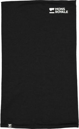 Mons Royale Double Up Neckwarmer Schlauchschal - Unisex | schwarz
