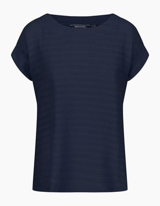 Regatta Womens Regatta Womens/Ladies Adine Stripe T-Shirt - Navy - Size: 14