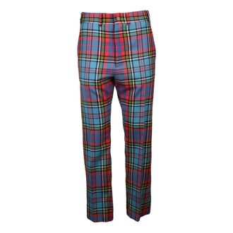 Vivienne Westwood Dames, Broeken, Veelkleurig, Maat: XS Wol