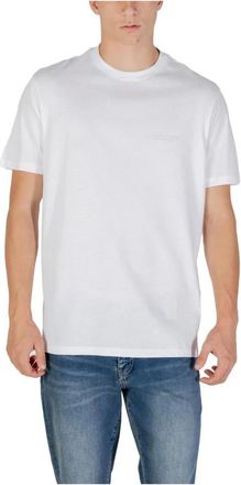 A|X Armani Exchange Casual Shirts - Heren - T-shirts - Wit - 2XL - Tops