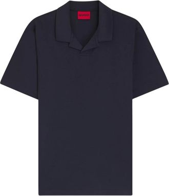 HUGO BOSS Hombre, Camisetas, Azul, Talla: S