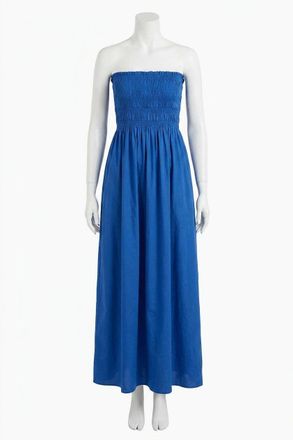 Z Supply Cornelia Poplin Midi Dress In Nautical