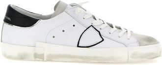 Philippe Model White Leather PRSX Sneakers