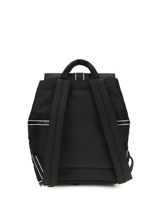 Ganni Womens Re-Tech Backpack Black Backpacks