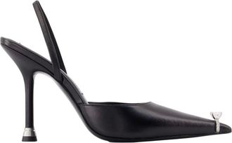 Alexander Wang Schoenen, Dames, Zwart, 37 EU, Akilita Slingback