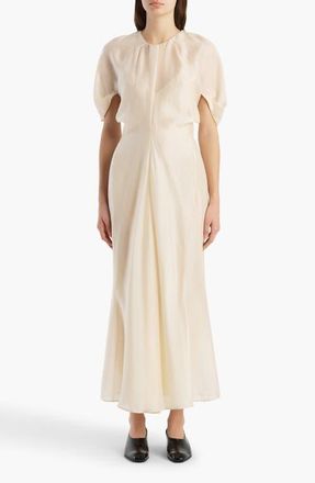 Khaite Ria Dress in Ivory Glow at Nordstrom, Size 4