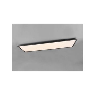 Reality Alpha plafoniera led 34W 4200lm, 3000KRETTANGOLARE bordo nero 119,5X29,5CM