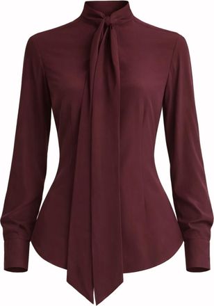 Stella McCartney Brown Regular Solid Shirt