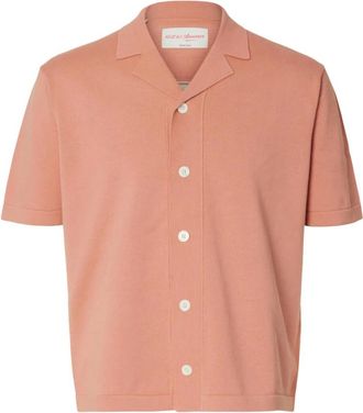 Selected Heren, Overhemden, Roze, Maat: M