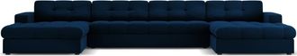 CXL by Christian Lacroix 6-Sitzer Designer Panorama Sofa Yohan - Samtbezug