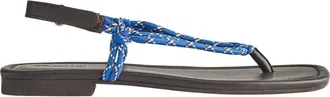 Madewell The Aliyah Paracord Thong Sandal in Retro Blue at Nordstrom, Size 9.5