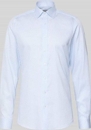 Olymp Level 5 Body Fit Business-Hemd mit extra langem Arm in Bleu, Gr&ouml;&szlig;e 38L