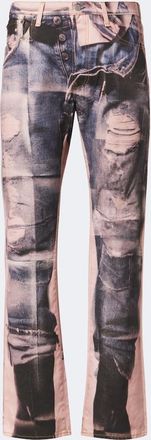 Acne Studios 1996 trompe loeil straight jeans