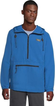 L.L.Bean Mountain Classic Anorak Mens Clothing Deep Glacier Blue : 2XL, Nylon