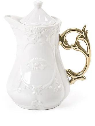 Seletti Porseleinen theepot - Wit
