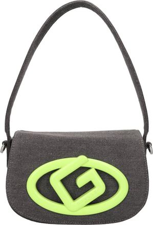 Ga&euml;lle Paris Denim Tas - Dames - Schoudertassen - Zwart - ONE Size - Denim - Tassen
