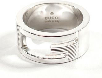 Gucci Silver Silver 925 Band Ring (Pre-Owned)