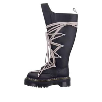 Dr. Martens 1460 DRKSHDW Quad Sole Pentalace Boot Rick Owens Black DM02E6811-0001-09