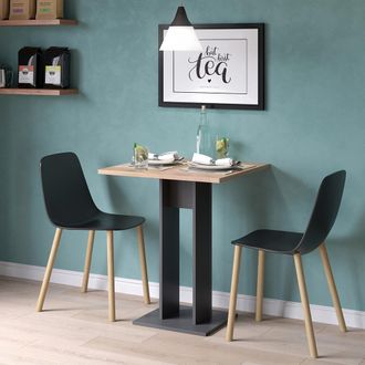 Vicco Tavolo Da Pranzo Repose, Antracite, 65 X 65 Cm, Vicco