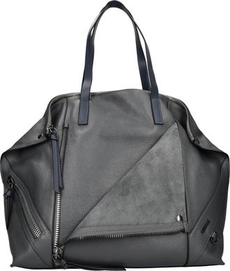 Rebelle Tassen, Dames, Blauw, ONE Size, Leer, Leren Tote Bag