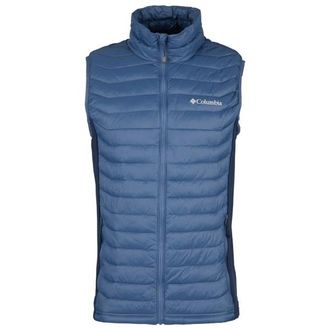Columbia Powder Pass Hybrid Vest Kunstfasergilet f&uuml;r Herren | blau