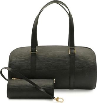 Louis Vuitton Tweedehands leren Louis Vuitton tassen - Dames - Vintage Handtas - Zwart - ONE Size - Vintage