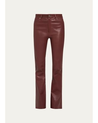 Frame Denim The Leather Reboot Jeans