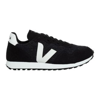 Veja Stijlvolle Sneakers met Vetersluiting - Heren - Schoenen - Zwart - Maat: 42 EU Katoen