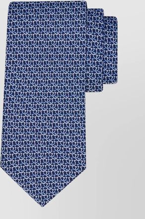Ferragamo silk printed tie