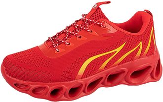 Generic Mens Road Running Shoes Size 12.5 - Mens Sport And Outdoor Sneakers Wide Fit Stand On Air Sneaker Arch Fit Sloped Heel In Color Sneaker Mesh Trainer R