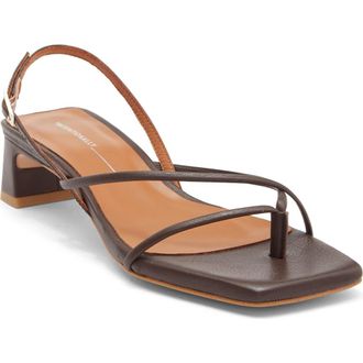 Intentionally blank Fifi Slingback Sandal in Chocolate at Nordstrom, Size 10Us