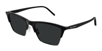 Saint Laurent SL 767 002 Womens Sunglasses Black Size 55