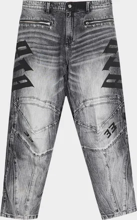 Rta Men & apos;s Alwin Straight Leg Moto Jeans