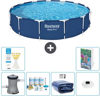 Bestway Piscina Bestway Steel Pro Redonda - 396x84 Cm - 7-piezas S228