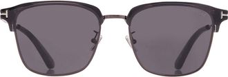 Tom Ford Grey Square Ladies Sunglasses FT1242-K 20A 56